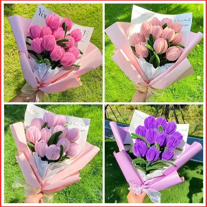 Đặc điểm của hoa Tulip kẽm nhung