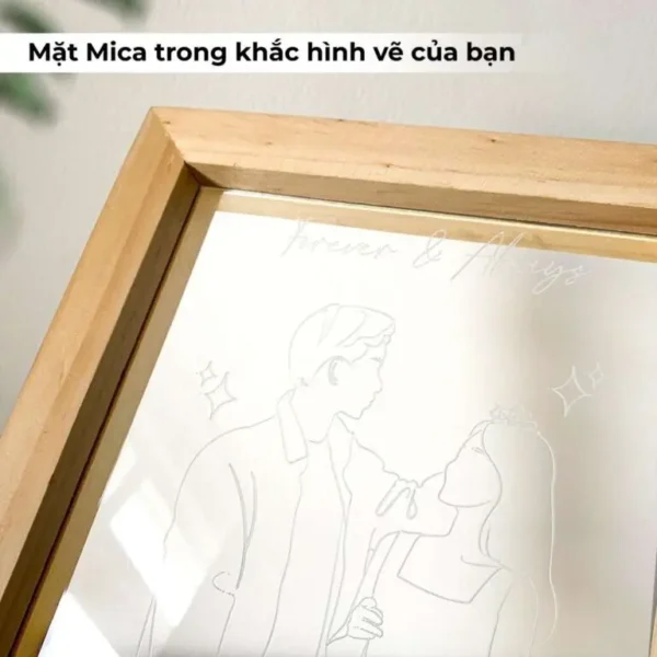 Tranh khắc hình theo yêu cầu