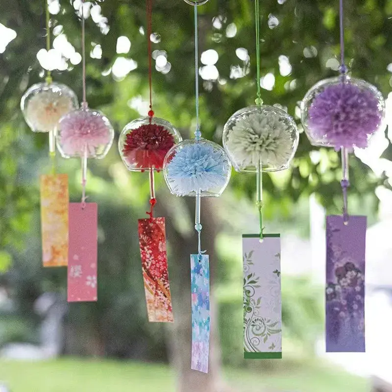 Các loại chuông gió Furin thủy tinh Nhật Bản